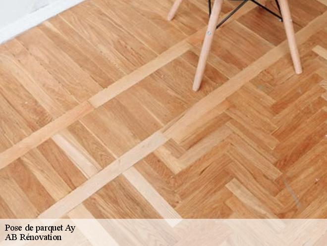 Pose de parquet ay-51160 AB Rénovation