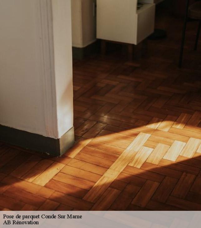 Pose de parquet conde-sur-marne-51150 AB Rénovation