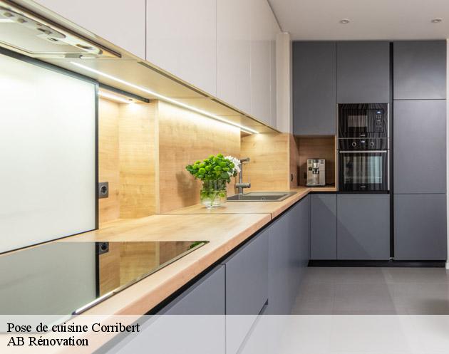 Pose de cuisine corribert-51270 AB Rénovation