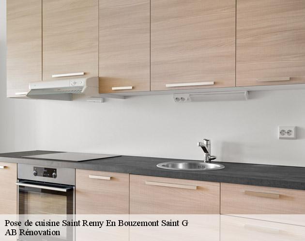 Pose de cuisine saint-remy-en-bouzemont-saint-g-51290 AB Rénovation