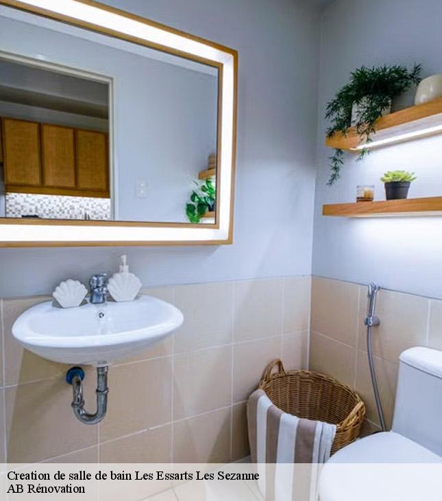 Creation de salle de bain les-essarts-les-sezanne-51120 AB Rénovation