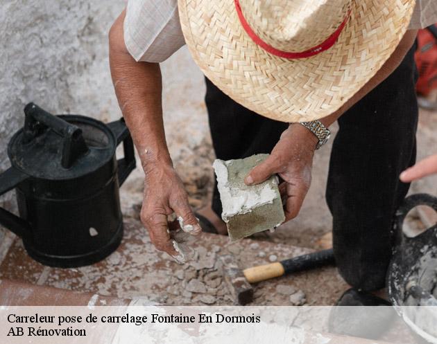 Carreleur pose de carrelage  fontaine-en-dormois-51800 AB Rénovation