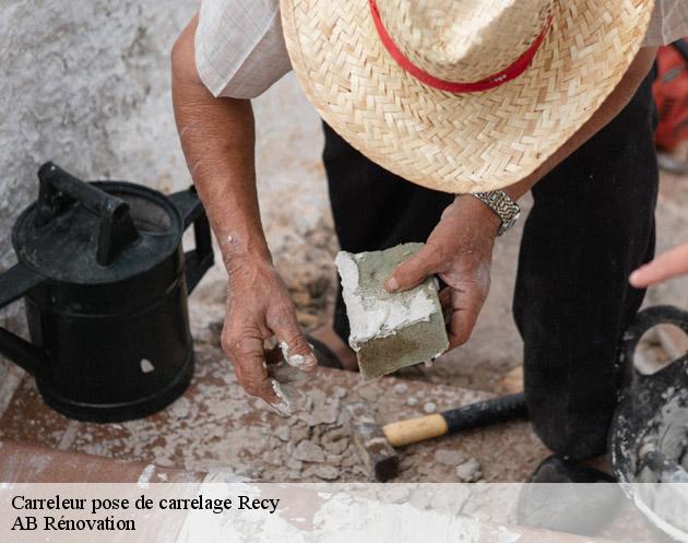 Carreleur pose de carrelage  recy-51520 AB Rénovation