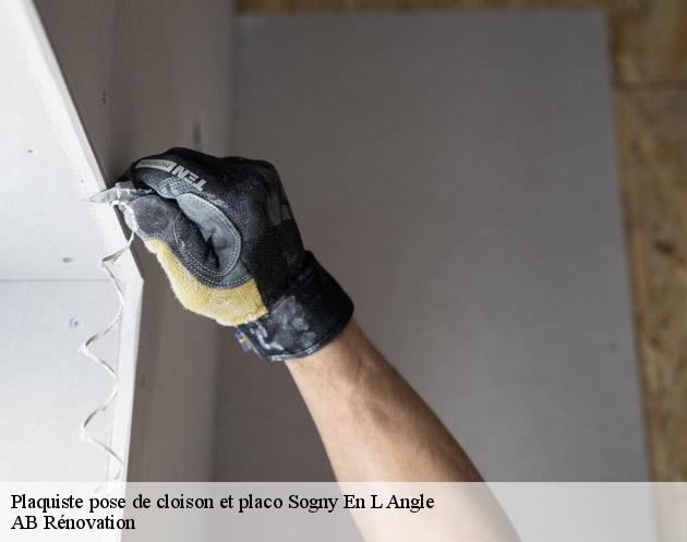 Plaquiste pose de cloison et placo  sogny-en-l-angle-51340 AB Rénovation