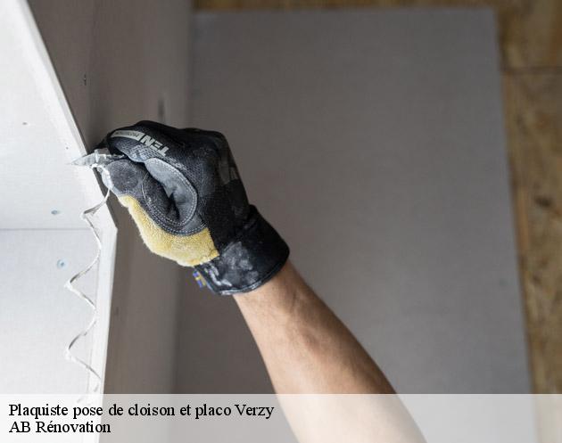 Plaquiste pose de cloison et placo  verzy-51380 AB Rénovation